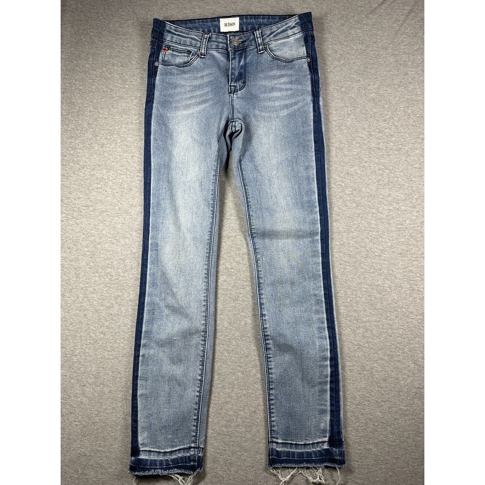 Hudson Jeans Women's Junior Size 16 24x26‎ Low Rise Skinny Dark Wash Denim